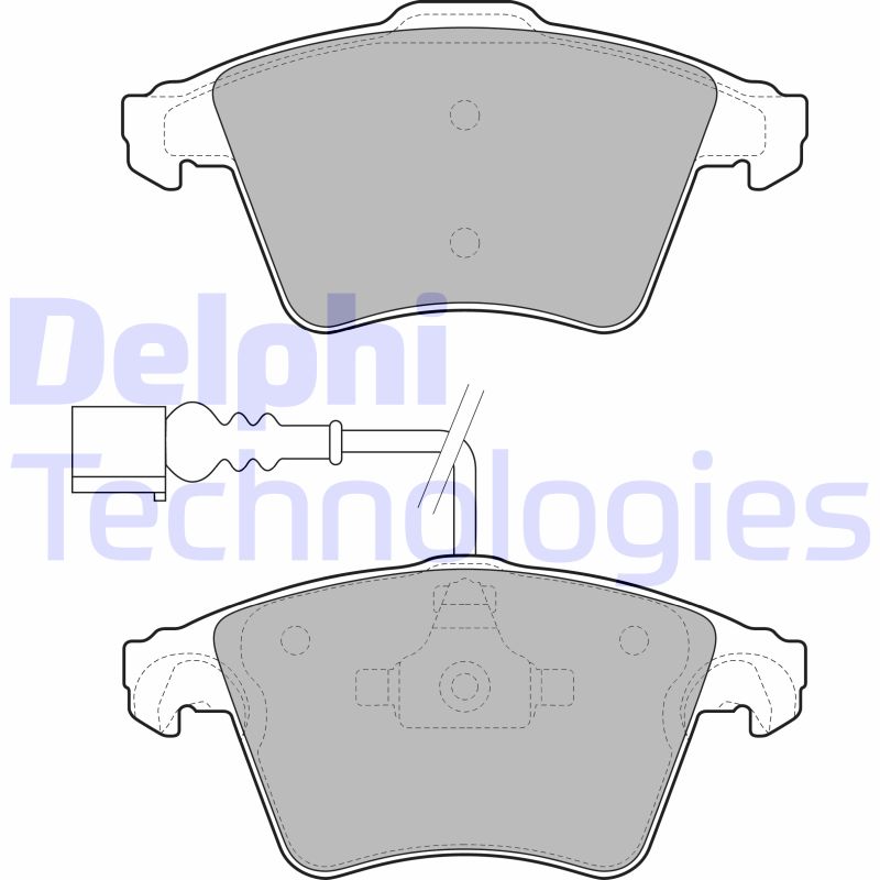 Remblokset Delphi Diesel LP1950