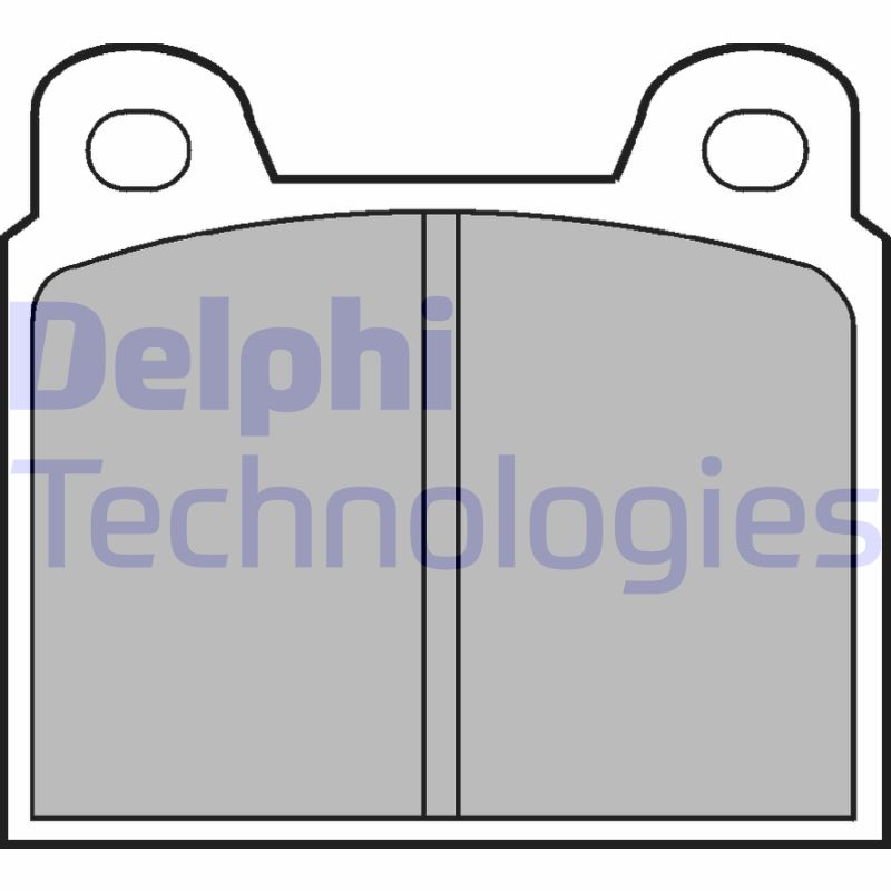 Remblokset Delphi Diesel LP20