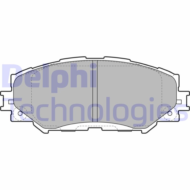 Remblokset Delphi Diesel LP2002