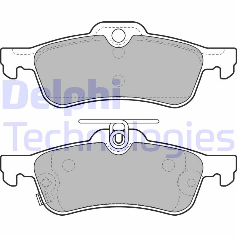 Remblokset Delphi Diesel LP2007