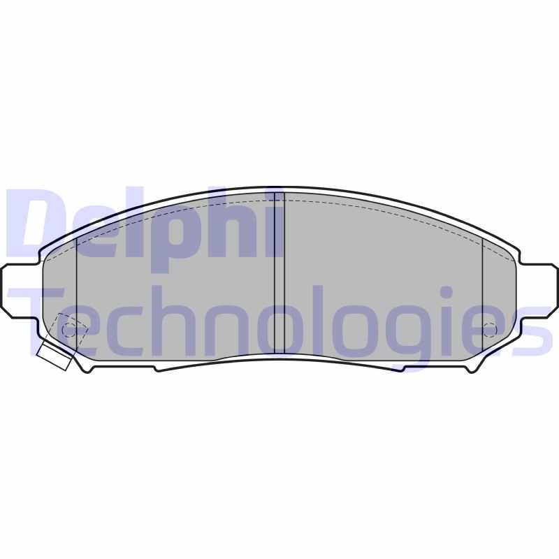 Remblokset Delphi Diesel LP2011