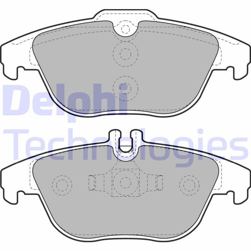 Remblokset Delphi Diesel LP2029