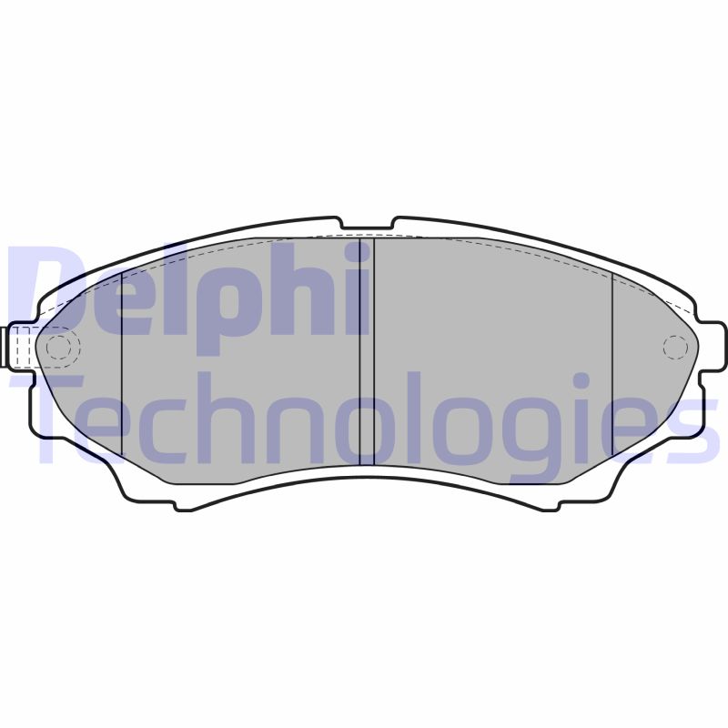 Remblokset Delphi Diesel LP2036