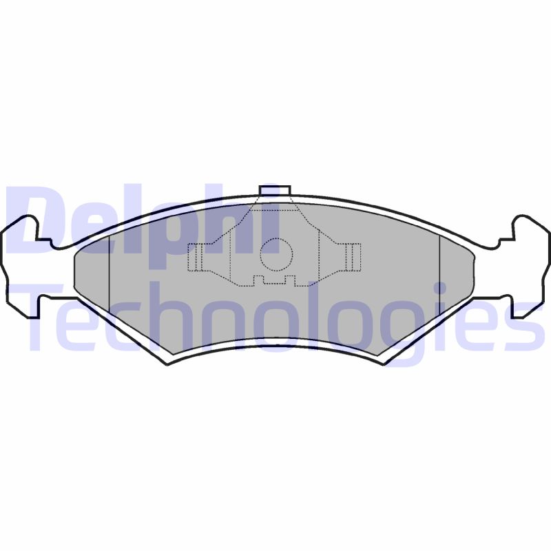 Remblokset Delphi Diesel LP204