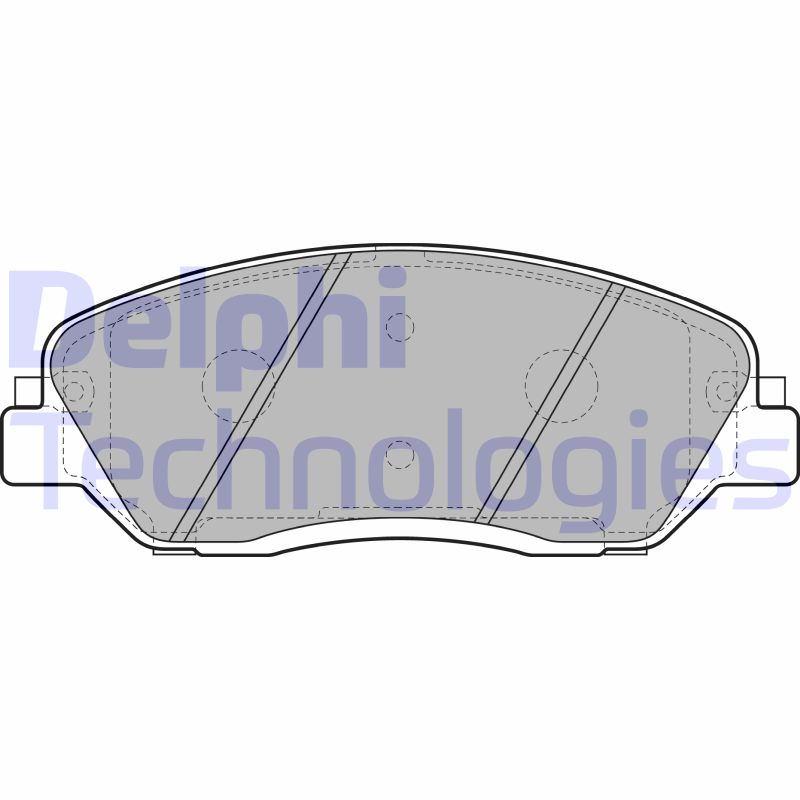 Remblokset Delphi Diesel LP2048