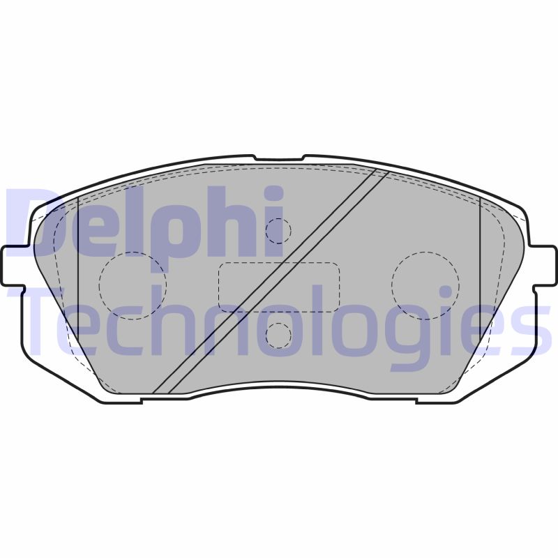 Delphi Diesel Remblokset LP2050