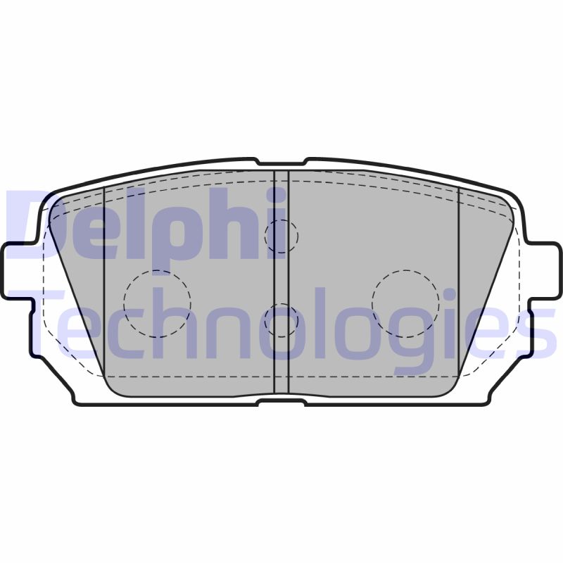 Remblokset Delphi Diesel LP2051