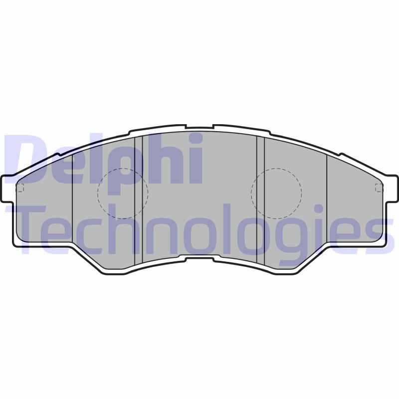 Remblokset Delphi Diesel LP2060