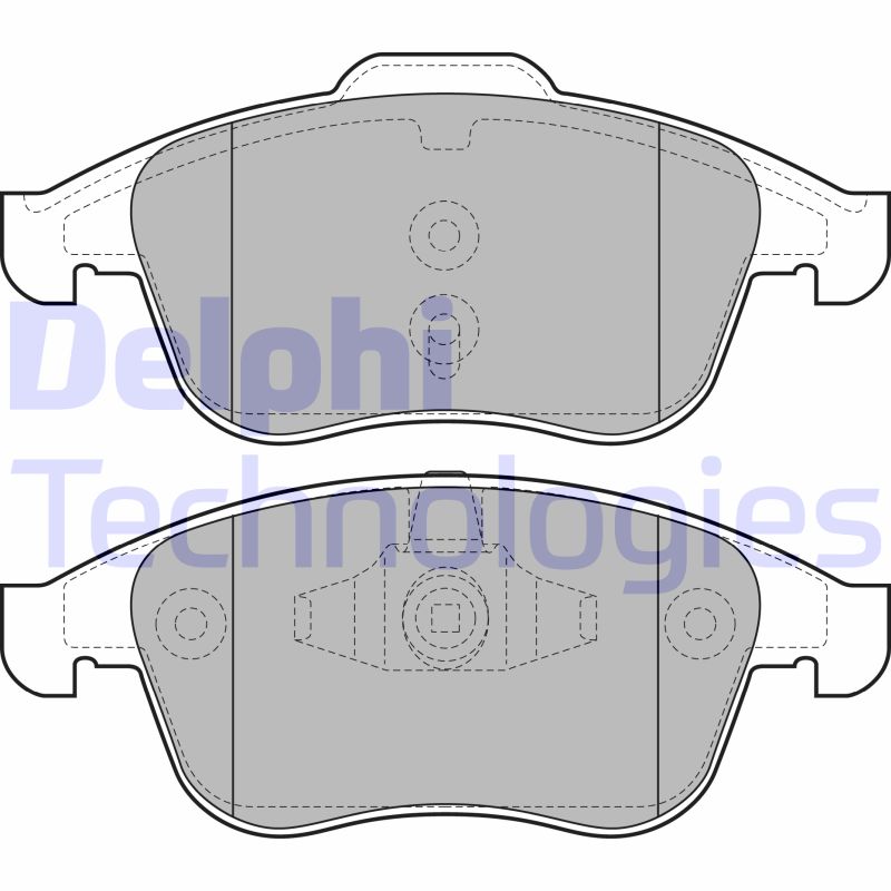 Remblokset Delphi Diesel LP2079