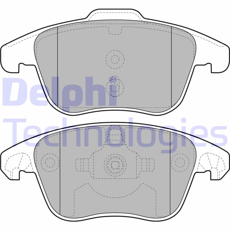 Remblokset Delphi Diesel LP2100