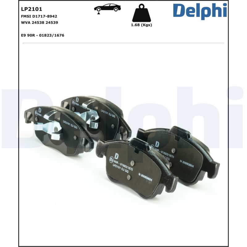 Delphi Diesel Remblokset LP2101