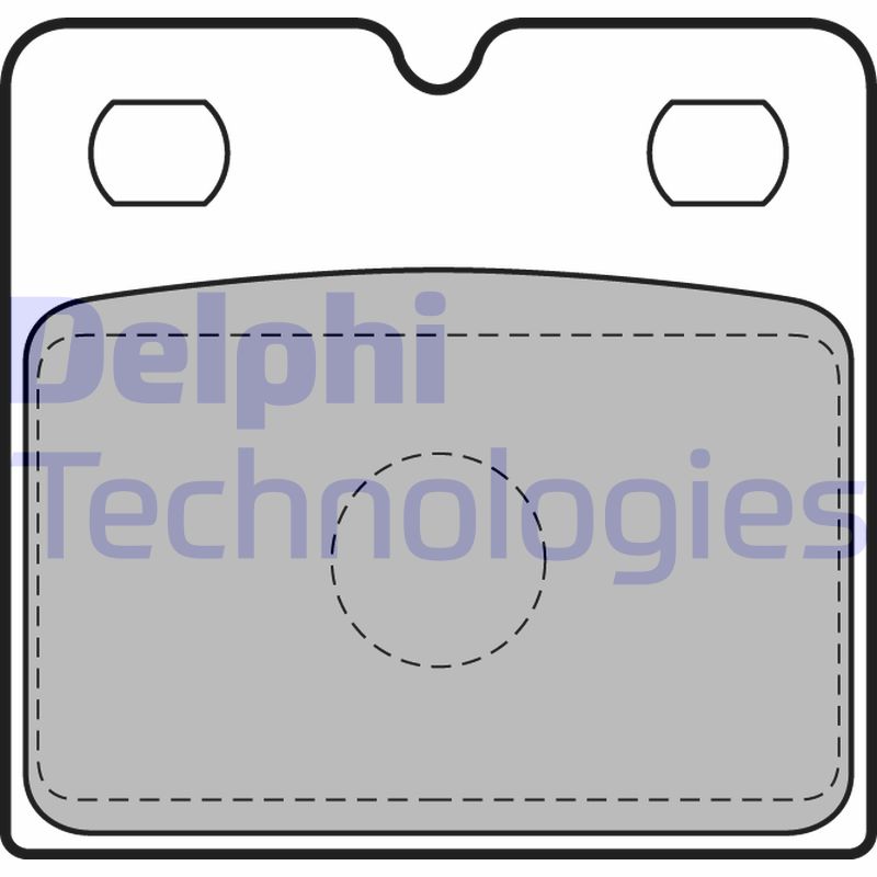 Remblokset Delphi Diesel LP2112