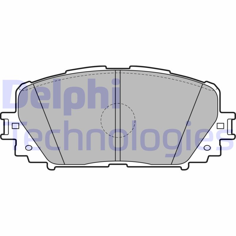 Remblokset Delphi Diesel LP2123