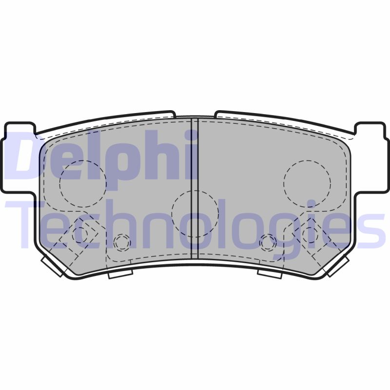 Remblokset Delphi Diesel LP2127