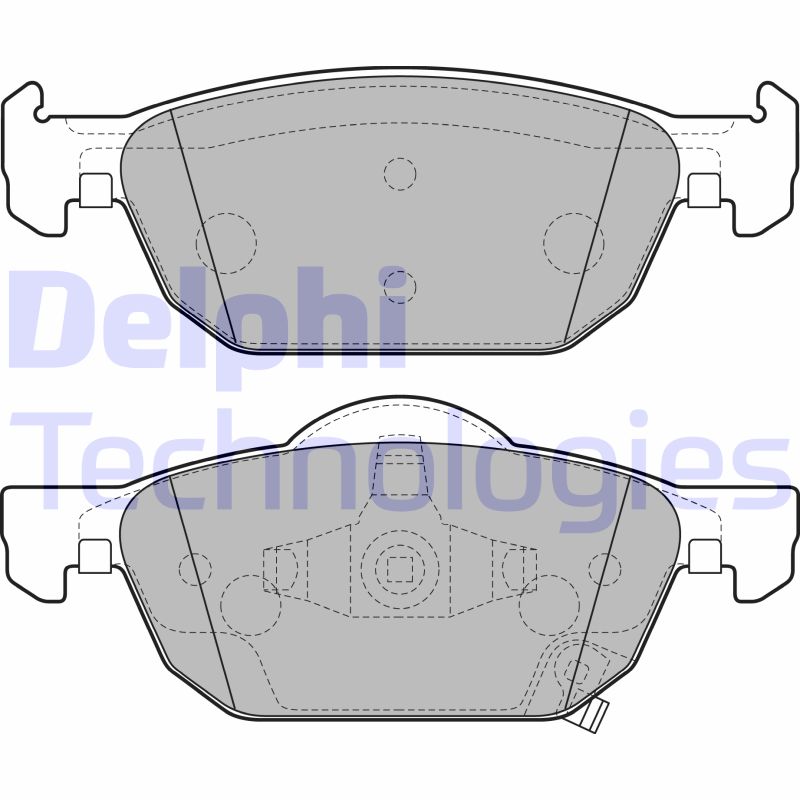 Remblokset Delphi Diesel LP2144