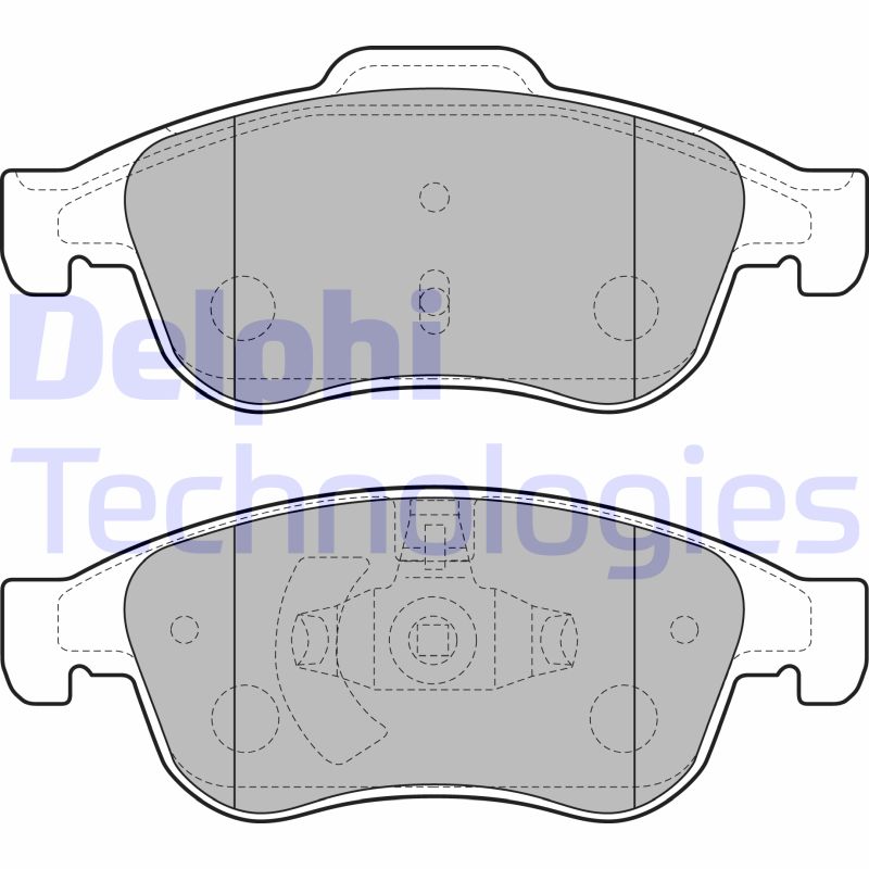 Remblokset Delphi Diesel LP2152