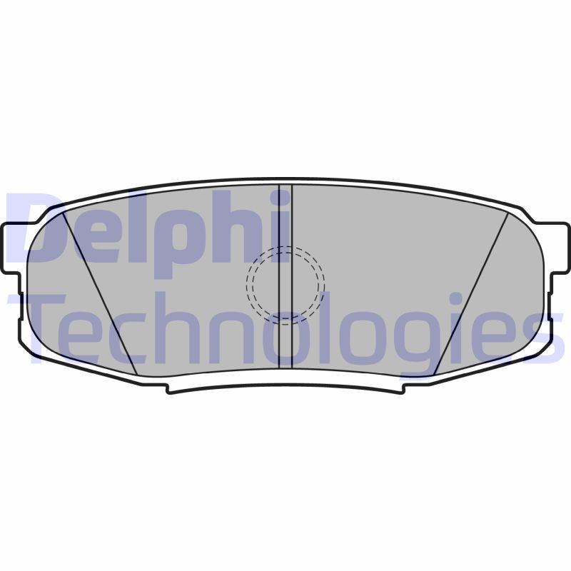 Remblokset Delphi Diesel LP2154