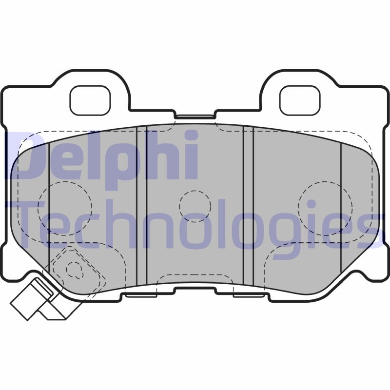 Remblokset Delphi Diesel LP2157