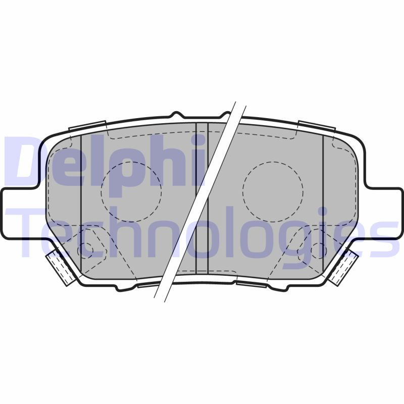 Remblokset Delphi Diesel LP2160