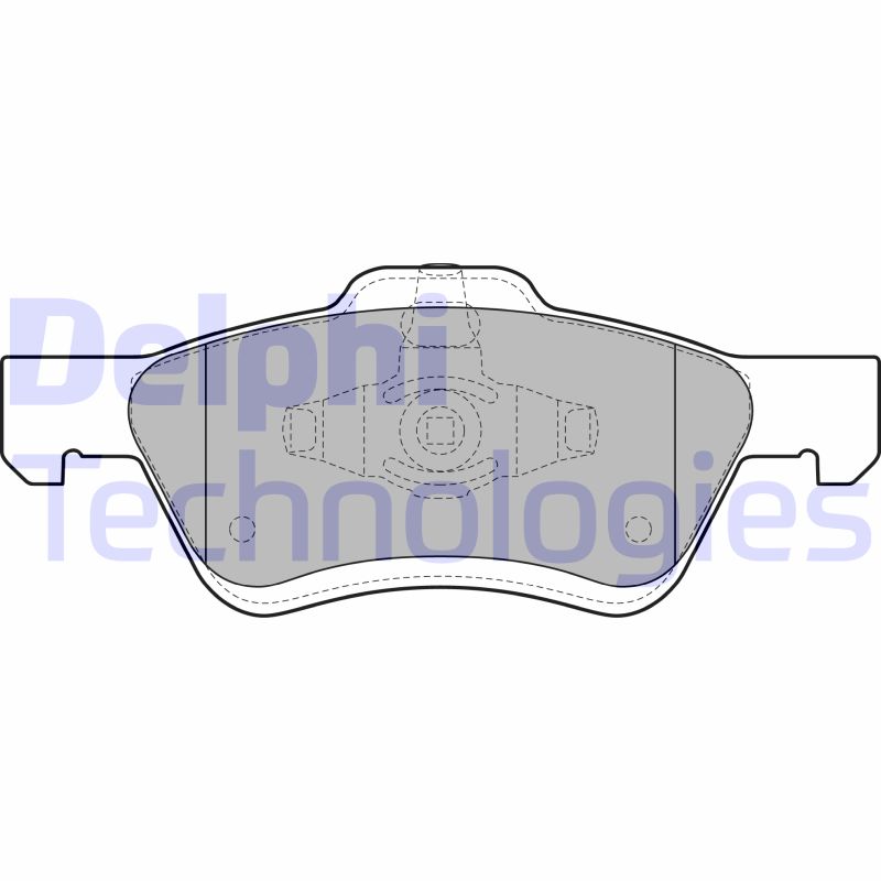 Remblokset Delphi Diesel LP2161