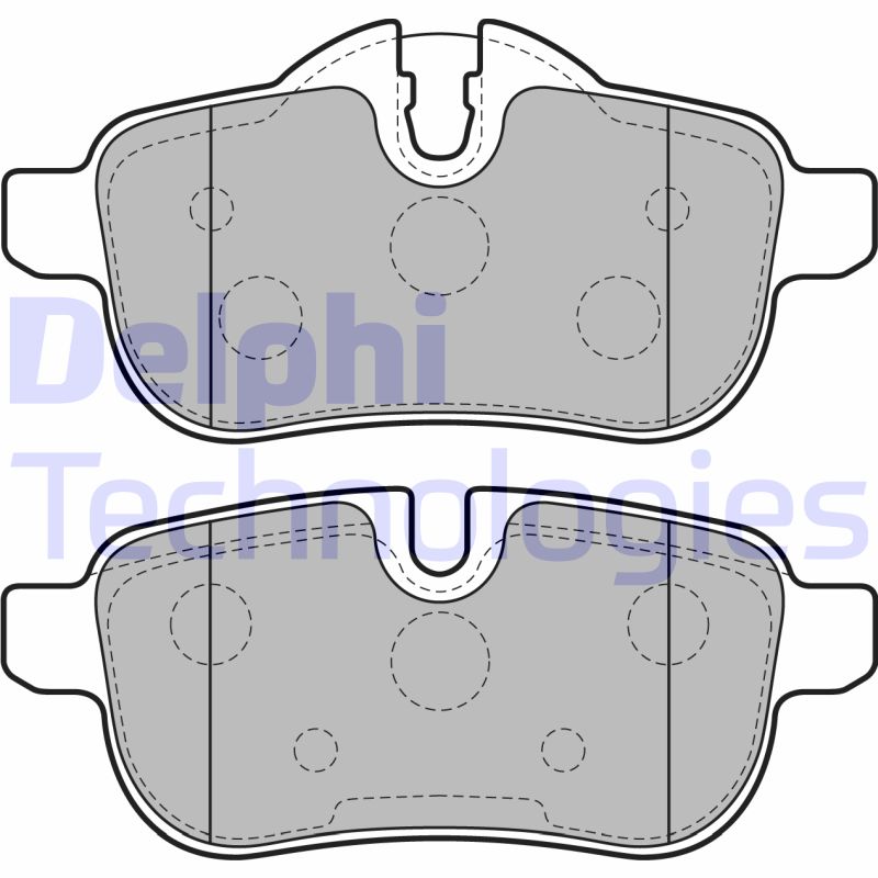 Remblokset Delphi Diesel LP2163