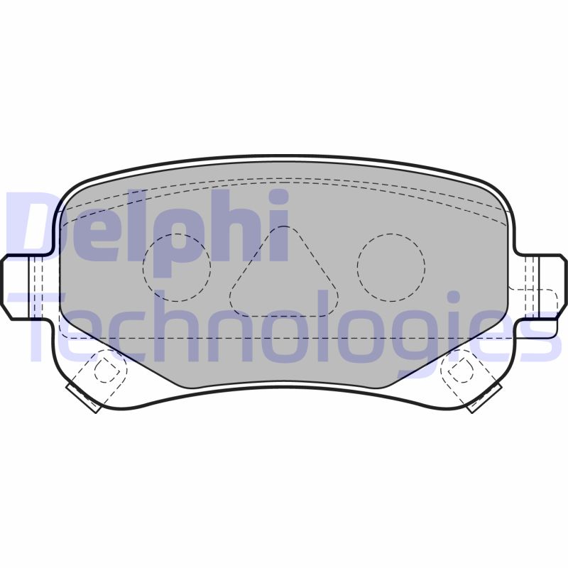 Remblokset Delphi Diesel LP2174