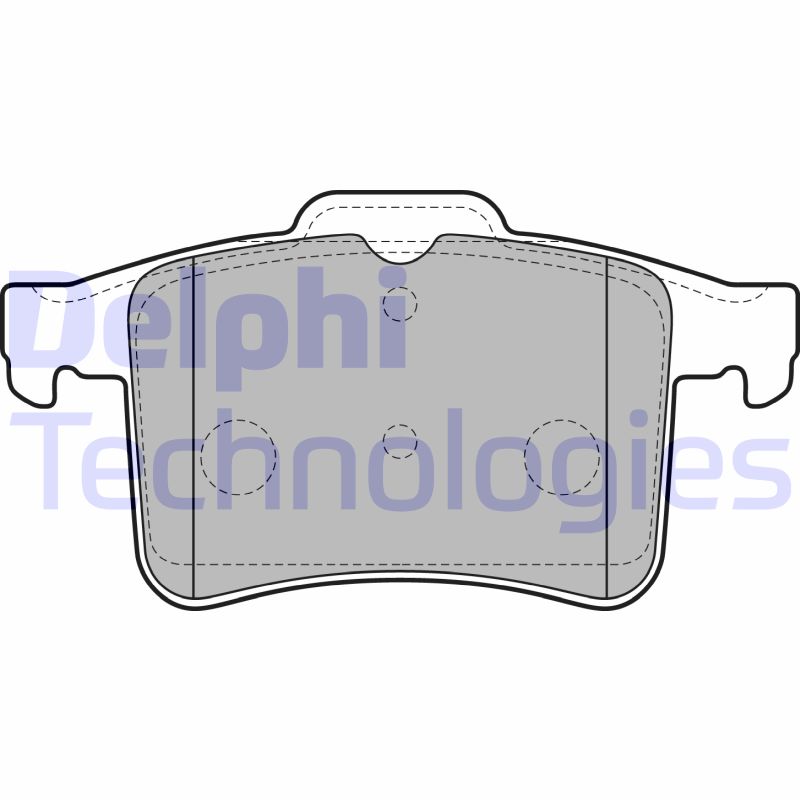 Remblokset Delphi Diesel LP2179