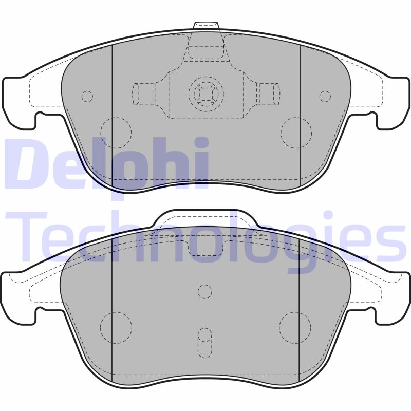 Remblokset Delphi Diesel LP2181