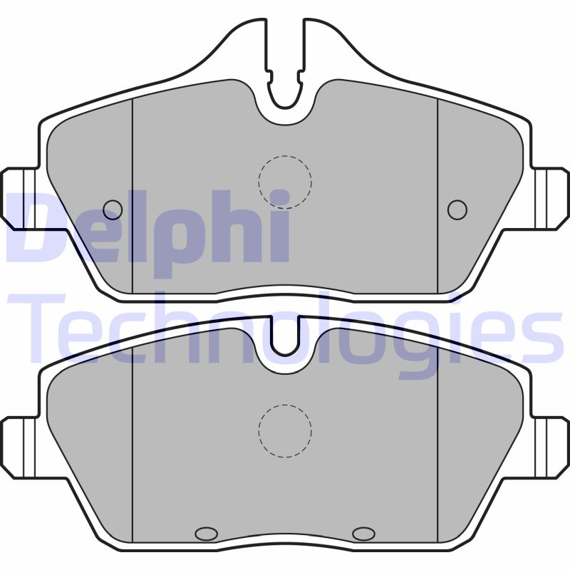 Delphi Diesel Remblokset LP2186