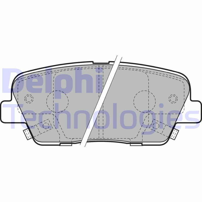 Remblokset Delphi Diesel LP2202