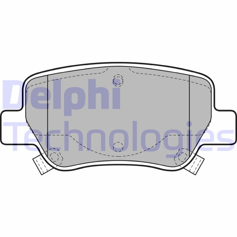 Remblokset Delphi Diesel LP2206