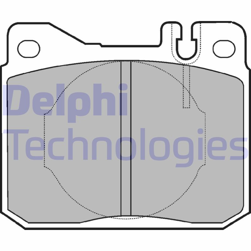 Remblokset Delphi Diesel LP221