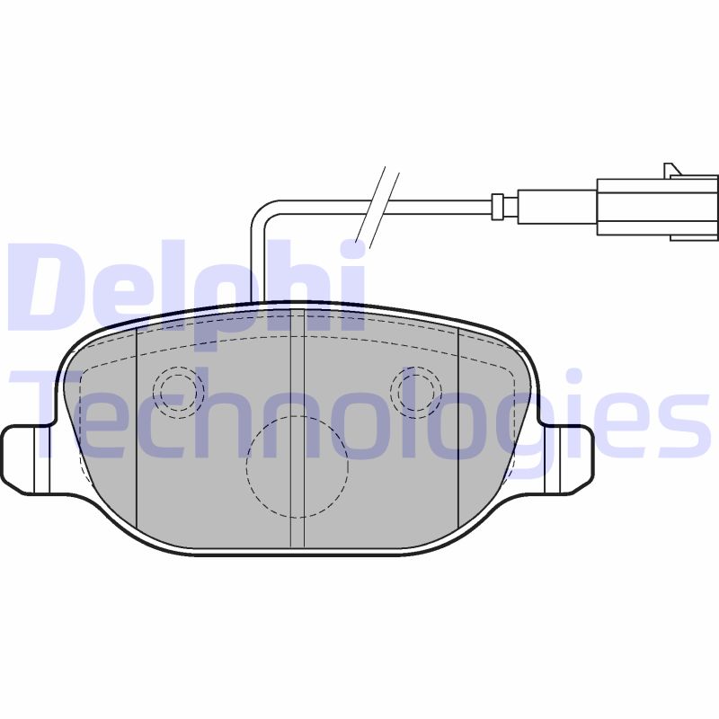 Remblokset Delphi Diesel LP2223