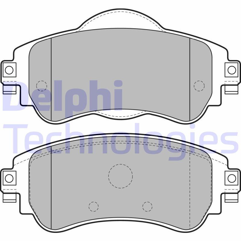 Remblokset Delphi Diesel LP2228