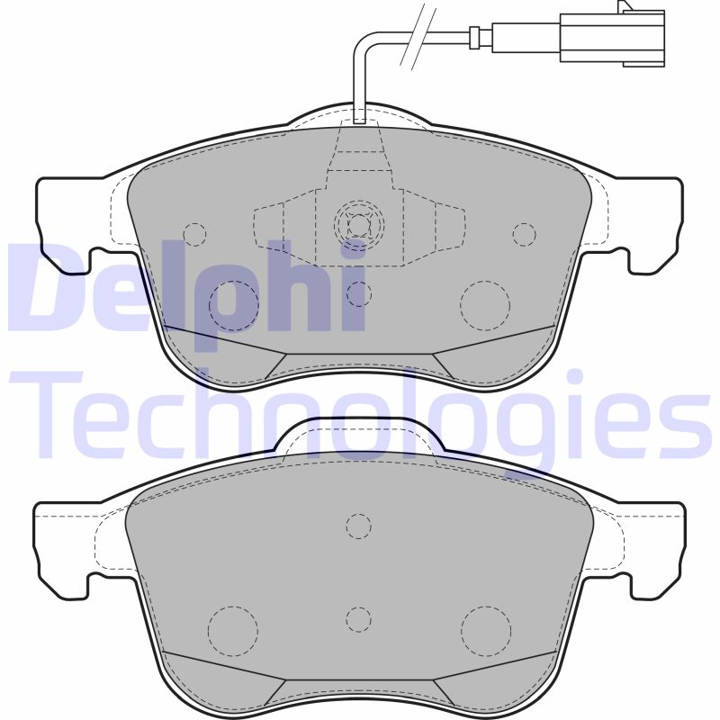 Remblokset Delphi Diesel LP2241