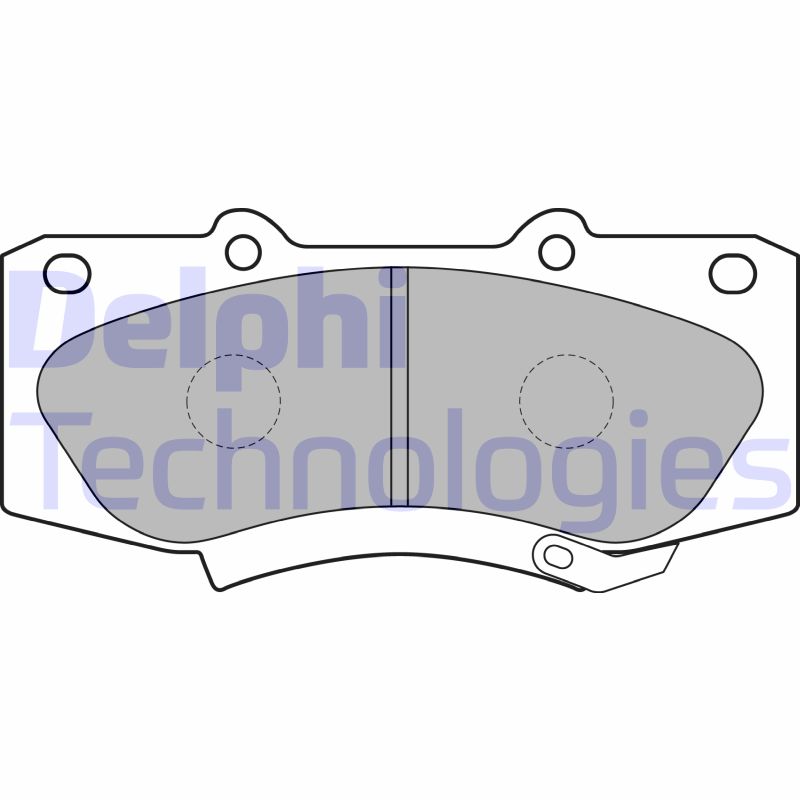 Remblokset Delphi Diesel LP2244