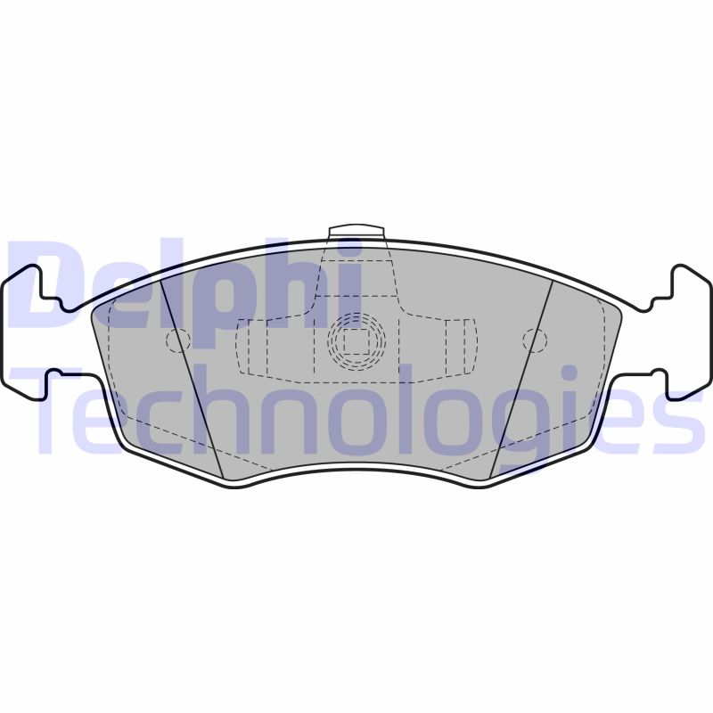 Remblokset Delphi Diesel LP2274