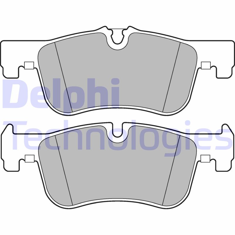 Remblokset Delphi Diesel LP2284