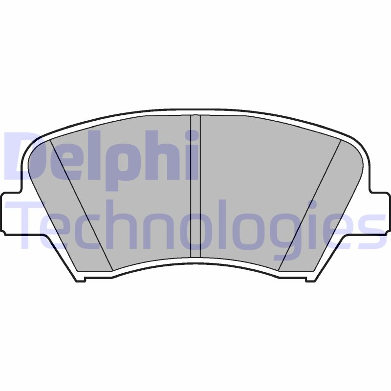 Remblokset Delphi Diesel LP2293