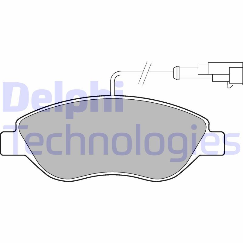 Remblokset Delphi Diesel LP2299