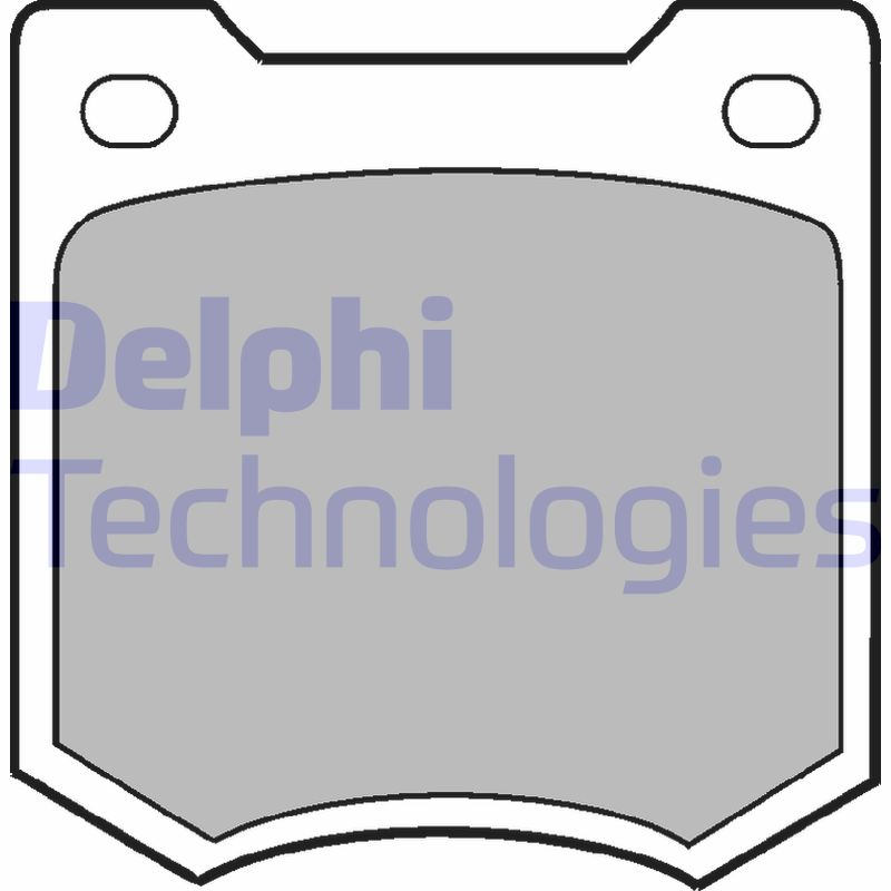 Remblokset Delphi Diesel LP23