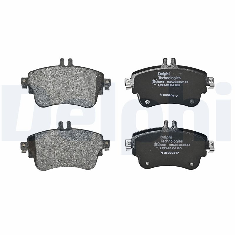 Delphi Diesel Remblokset LP2442