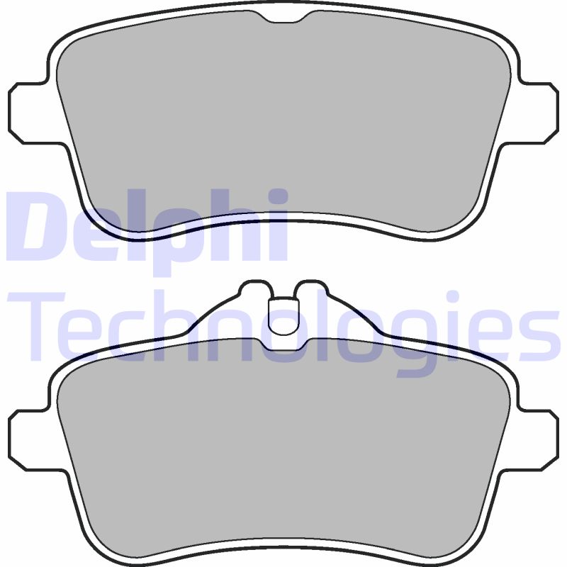 Remblokset Delphi Diesel LP2443