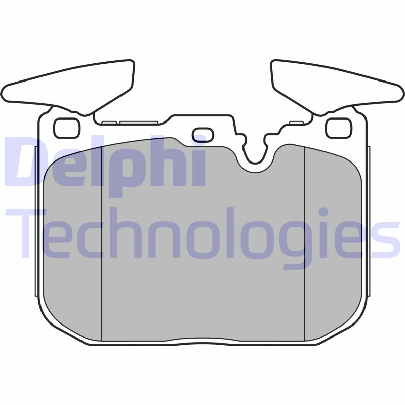 Remblokset Delphi Diesel LP2449