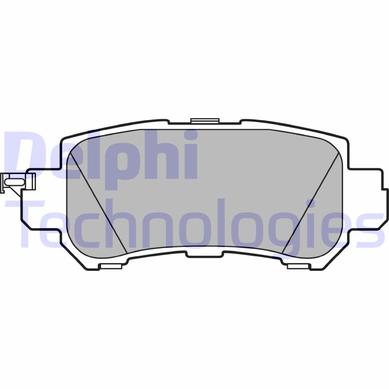 Remblokset Delphi Diesel LP2482