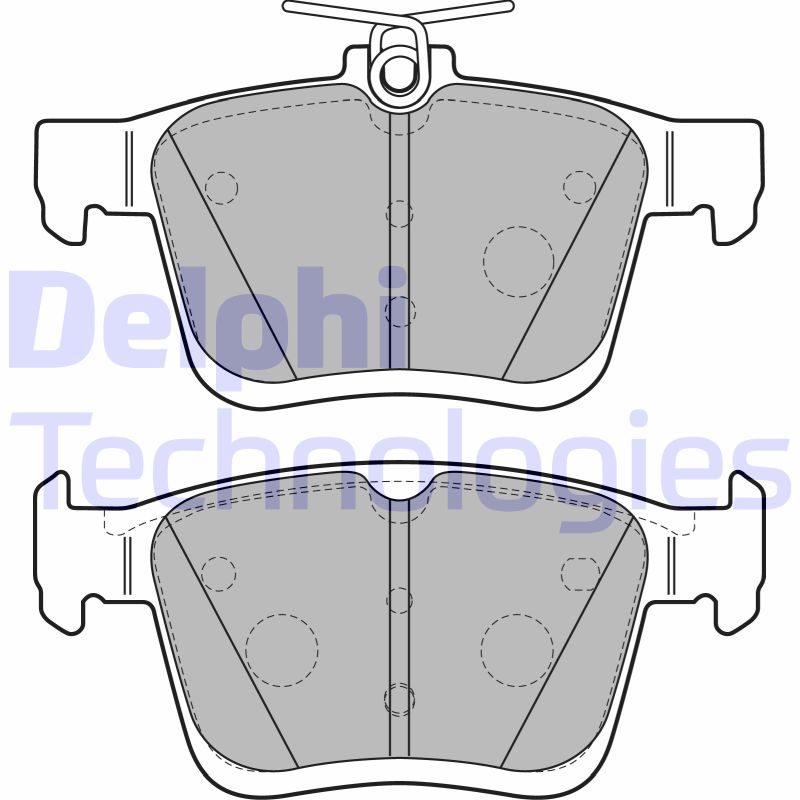 Delphi Diesel Remblokset LP2490