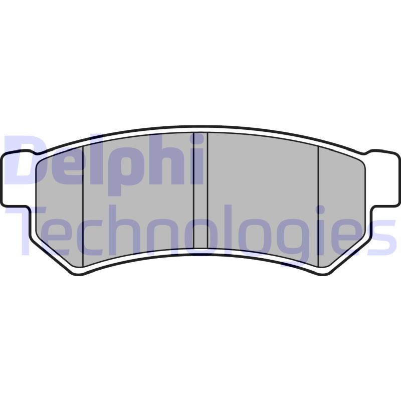 Remblokset Delphi Diesel LP2502