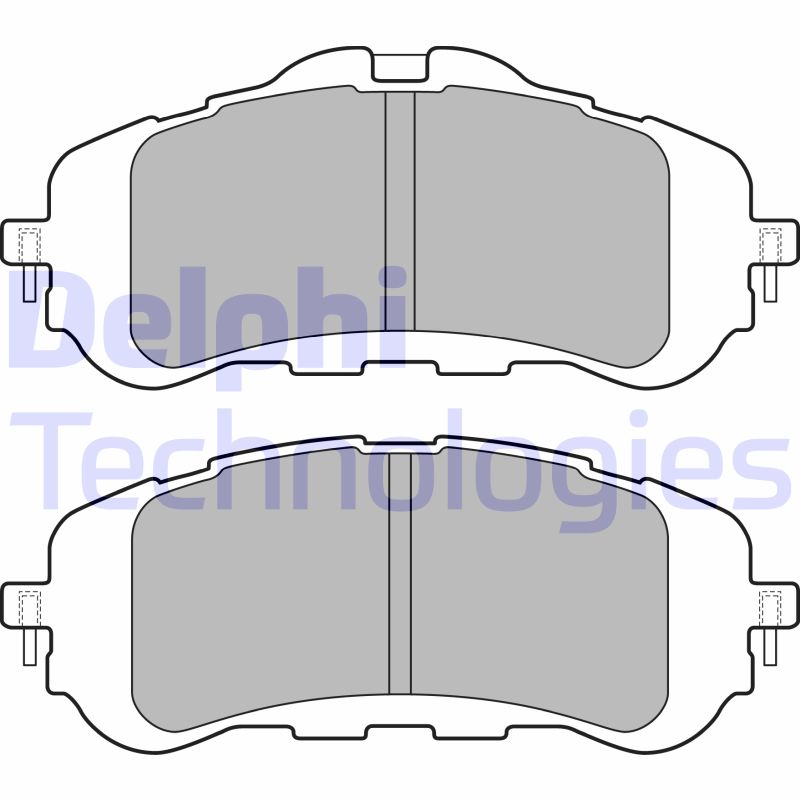 Remblokset Delphi Diesel LP2506