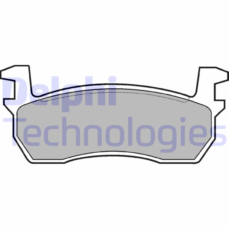 Remblokset Delphi Diesel LP259