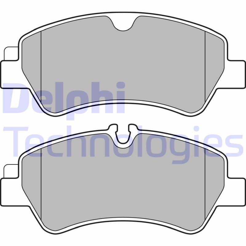 Delphi Diesel Remblokset LP2662